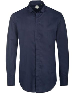 Pal Zileri Herren Freizeithemd - Blau