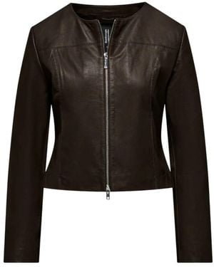 Bomboogie Leather Jackets - Black