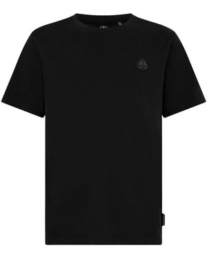 Moose Knuckles T-Shirts - Negro