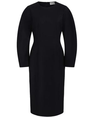 P.A.R.O.S.H. Sallia Bi Stretch Kleid - Schwarz