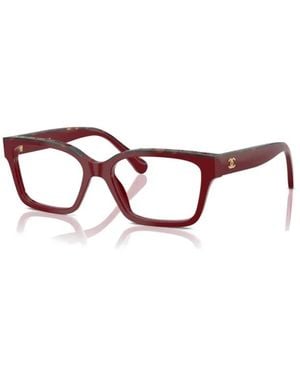 CHANEL Glasses - Red