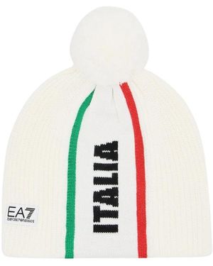 EA7 Beanies - Blanco