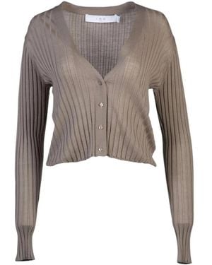 IRO Truien & Vesten ,Bruin ,Maglie Mastic Coast Cardigan