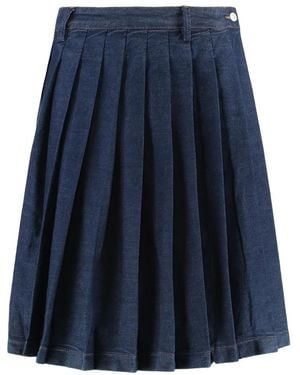 7 For All Mankind Denim Skirts - Blauw