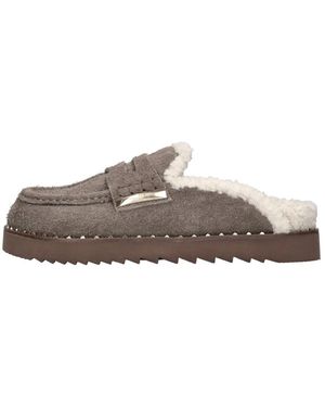 Ash Schoenen ,Bruin ,Suède Sandalen Bruin