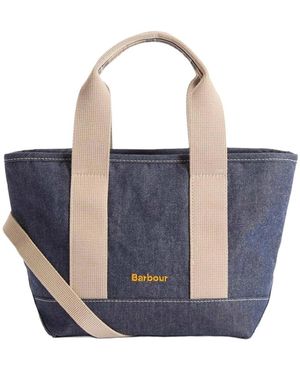Barbour Tassen ,Blauw ,Denim Mini Mya Denim Tote Bag
