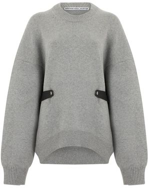 Alexander Wang Detail Sweater - Grijs
