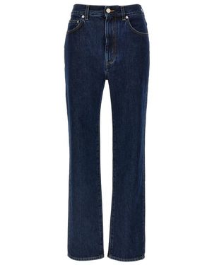 Loulou de Saison Straight Fit Jeans - Blue