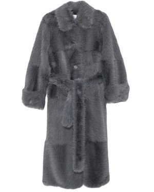 Stand Studio Belted Coats - Gris