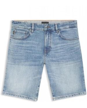 BOSS Denim Shorts - Blu