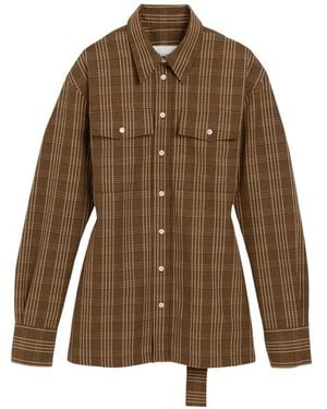 Ami Paris Shirts - Marron