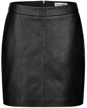 Lolly's Laundry Leather Skirts - Negro