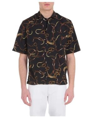 PT Torino Short Sleeve Shirts - Black