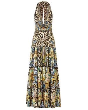 CAMILLA Maxi Dresses - Metálico
