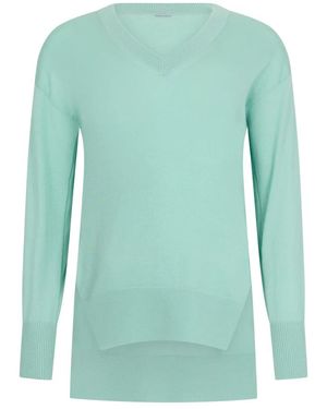 Malo V-Neck Knitwear - Green