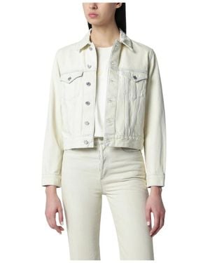 A.P.C. Jassen ,Wit ,Katoen Dion Jacket - Grijs