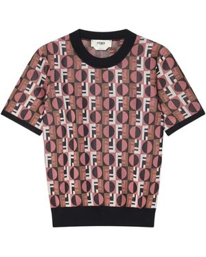 Fendi T-Shirts - Rojo