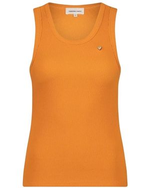 FABIENNE CHAPOT Sleeveless Tops - Arancione