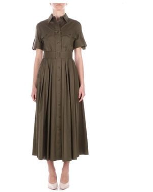 Fay Shirt Dresses - Brown
