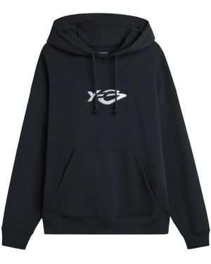 Y-3 Hoodies - Blue