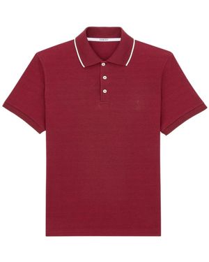 Saint Laurent Polo Shirts - Rojo