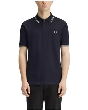 Fred Perry Polo Shirts - Blue