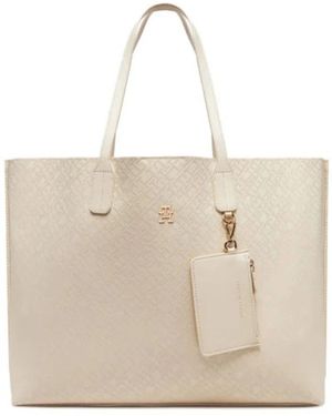 Tommy Hilfiger Tote Bags - Neutro