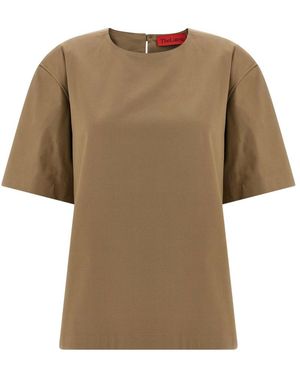 Thelatest Blouses - Brown