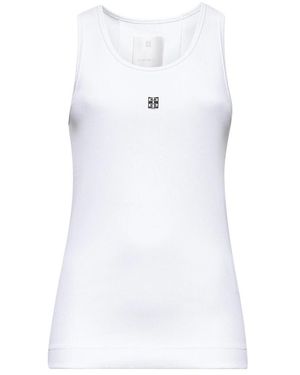 Givenchy Sleeveless Tops - Blanco