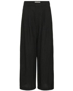 Gestuz Wide Trousers - Nero