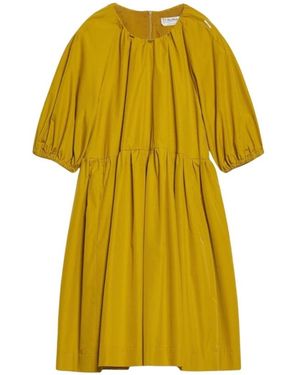 Max Mara Kleedjes ,Geel ,Katoen Tago Short Dress