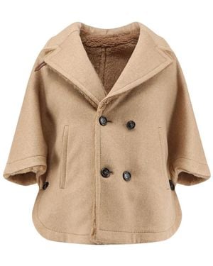 Max Mara Mxamemo Mantel - Natur