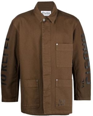 Etudes Studio Denim Jackets - Brown
