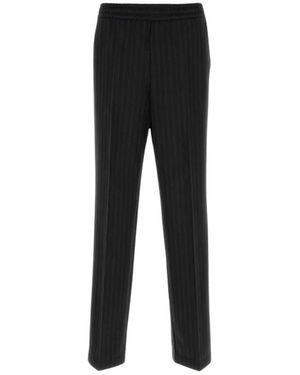 Versace Straight Trousers - Nero