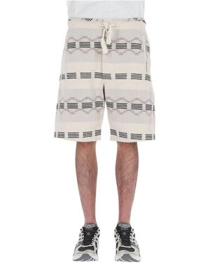 Isabel Marant Long Shorts - Natural