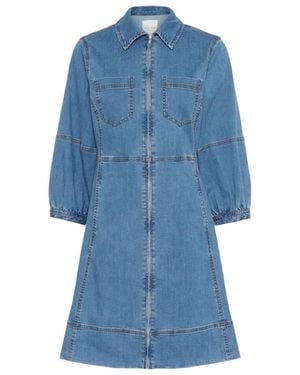 Part Two Short Dresses - Blue