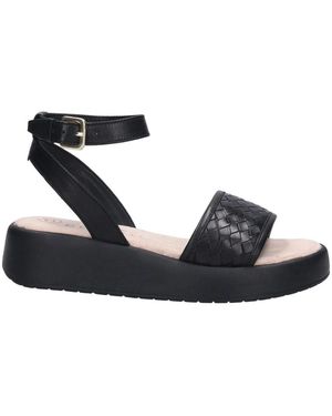 Bugatti Flat Sandals - Negro
