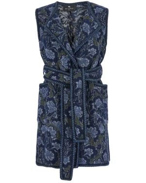 Etro Vests - Azul