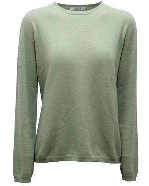 Kangra Kaschmirpullover Im Italienischen Stil - Grün
