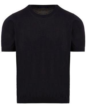 Drumohr Round-Neck Knitwear - Black