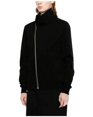 Rick Owens Zip-Throughs - Black