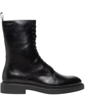 Vagabond Shoemakers Lace-Up Boots - Black