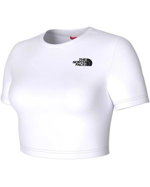 The North Face Fitness ,Wit ,Outdoor Tops - Blauw
