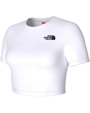 The North Face Fitness ,Wit ,Outdoor Tops - Blauw
