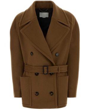 Stella McCartney Double-Breasted Coats - Marrón