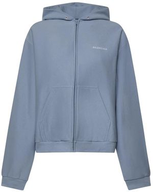Balenciaga Zip-Throughs - Blue