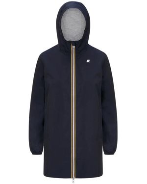K-Way Jassen ,Blauw ,Katoen Sophie Stretch Poly Jersey