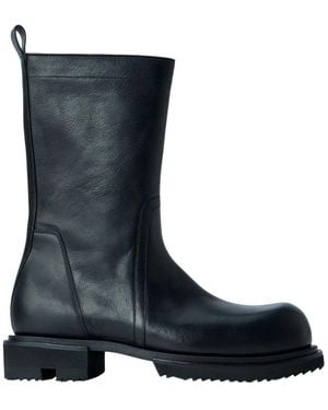 Rick Owens High Boots - Blue