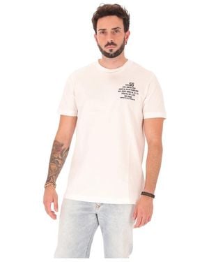 DIESEL Tops ,Wit ,Katoen T-Diegor T-Shirt
