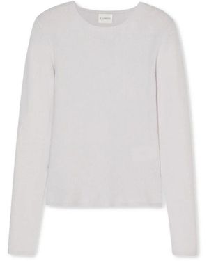 Closed Round-Neck Knitwear - Bianco